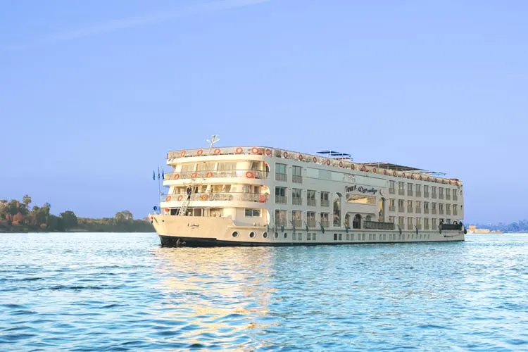 Exterior view of the Orient Tower Prestige Nile Cruise Nile cruise ship